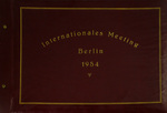    Internationales Meeting. Berlin.